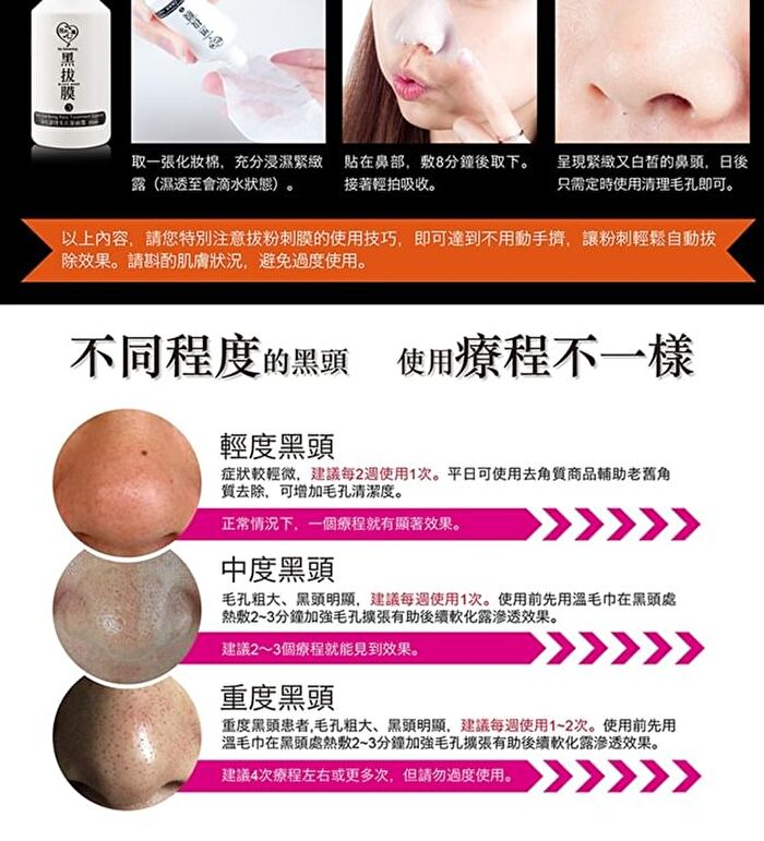 Blackhead Removal Activated Carbon Mask Set - 3 pcs