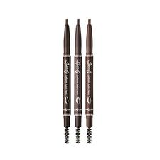 peripera Speedy Eyebrow Auto Pencil - 3 Colors - #01 Black Brown