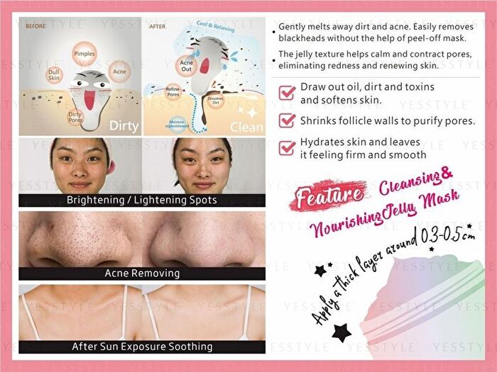 Jelly Mask - Charcoal + Vit-C Pore Care - 250ml