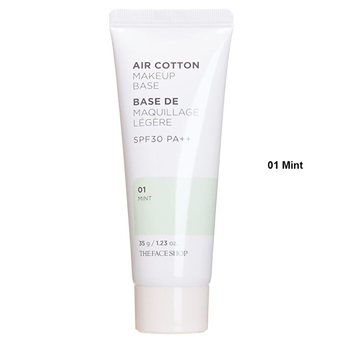 Air Cotton Makeup Base SPF30 PA++ (2 Colors) - #01 Mint