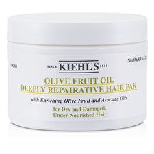 Kiehl's Olive Fruit Oil Deeply Repairative Hair Pak (For Dry and Damaged, Under-Nourished Hair) 250ml/8oz