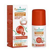 Puressentiel Pure Heat Essential Oils Roll-on Body Oil For Articulations & Muscles 75ml