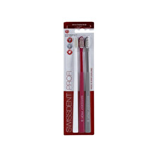 Swissdent Toothbrush Whitening Trio Soft 2 & 1 Free (bílý & Růžový & šedý)