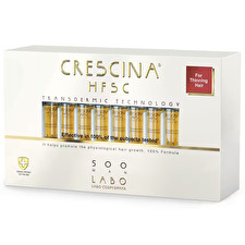 Labo Crescina Transdermic Hfsc 500 For Growth Stimulation Ampoules Treatment Serum For Scalp For Men 20 Pcs 3.5ml
