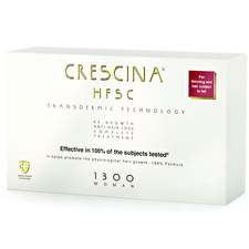 Labo Crescina Transdermic Hfsc 1300 For Growth Stimulation Ampoules Treatment Serum For Scalp For Women 10 +10 Pcs 3.5ml