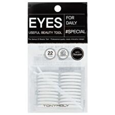 Tonymoly Two Side Double Eyelid Tape (22pairs) - 22 pairs
