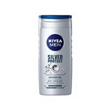 Nivea Silver Protect Shower Gel - Shower Gel For Men 500ml