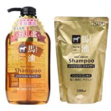 Horse Oil Non Silicone Shampoo - 500ml Refill