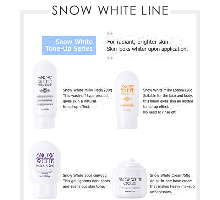 Snow White Cream - 50g