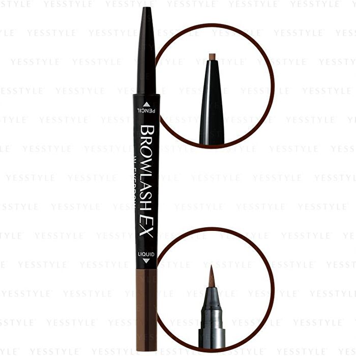 Bcl Browlash EX Water Strong W Eyebrow Pencil & Liquid - Natural Brown