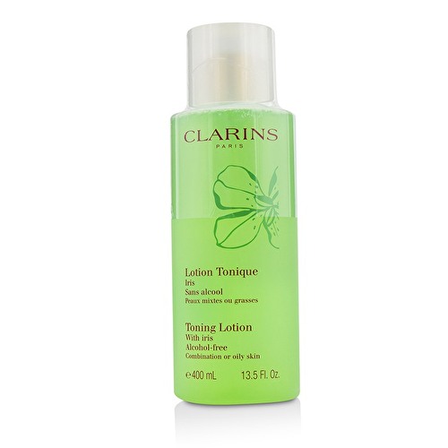 clarins toning lotion with iris 400ml