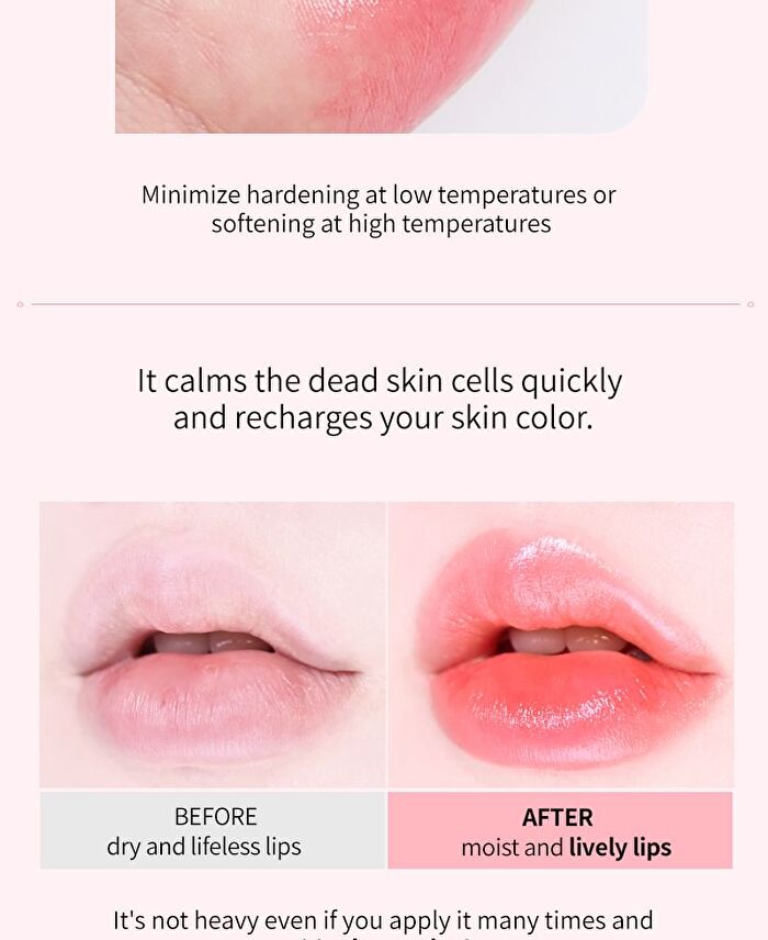 Mqny Loving You Tint Glow Lip Balm - 7 Colors - Lovely Pink