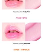 Mqny Loving You Tint Glow Lip Balm - 7 Colors - Vivid Pink