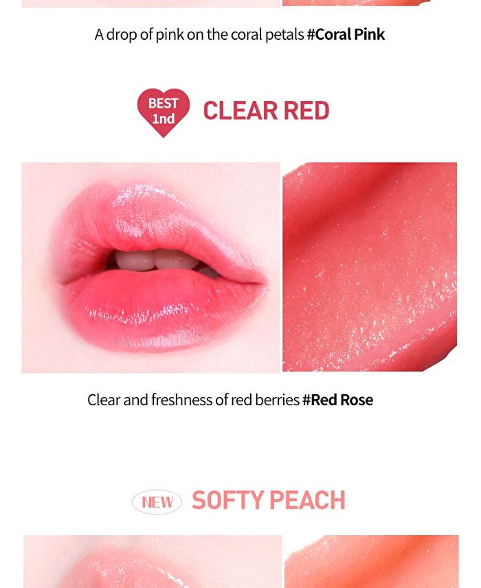 Mqny Loving You Tint Glow Lip Balm - 7 Colors - Sweet Orange