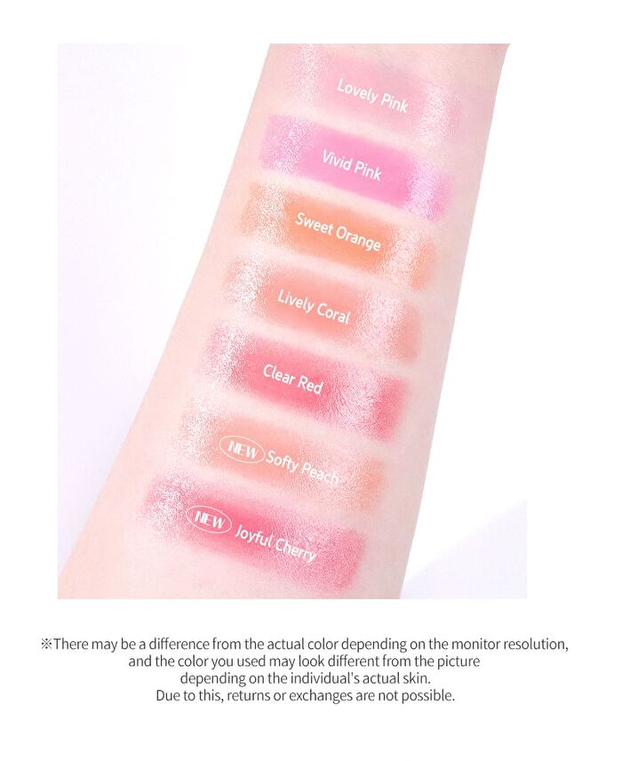 Mqny Loving You Tint Glow Lip Balm - 7 Colors - Sweet Orange