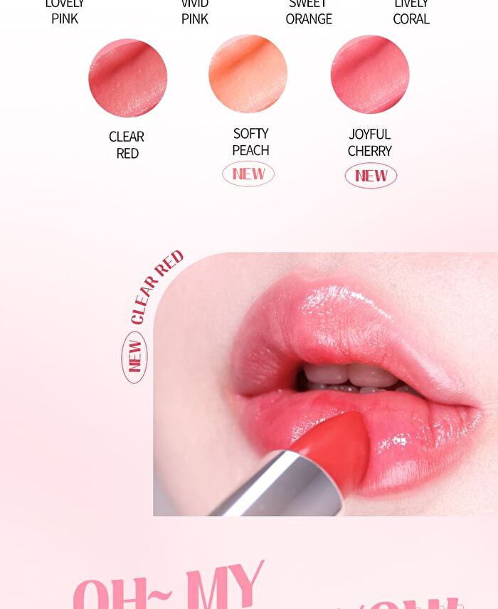 Mqny Loving You Tint Glow Lip Balm - 7 Colors - Sweet Orange