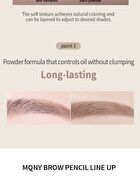 Mqny My Strong Eyebrow Pencil - 6 Colors - #104 Gray Brown