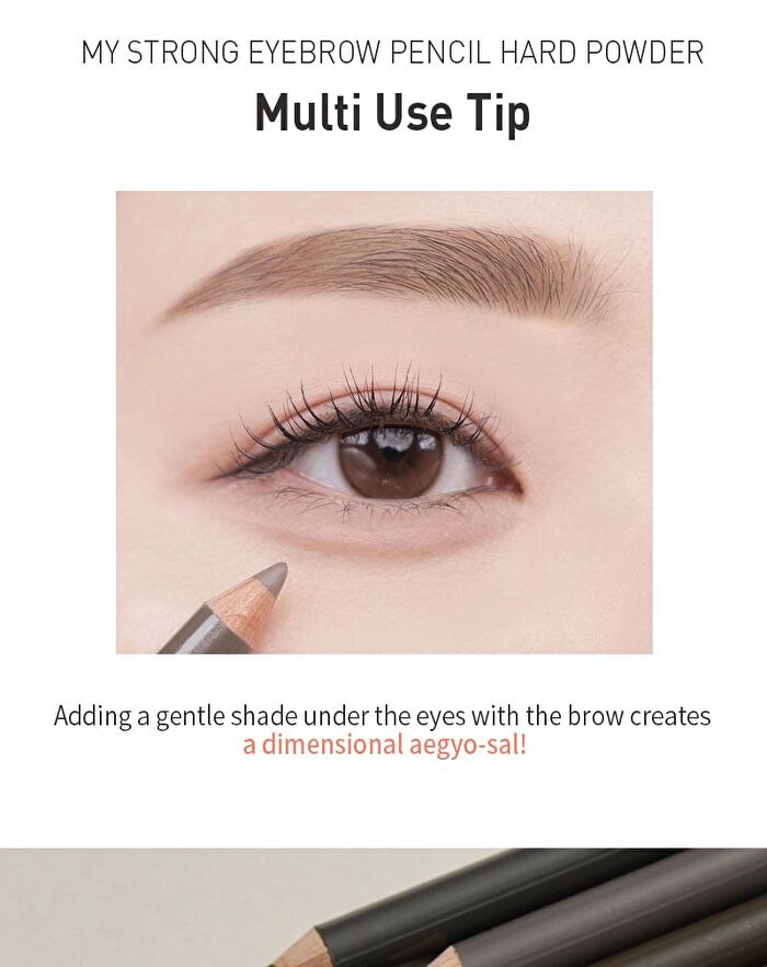 Mqny My Strong Eyebrow Pencil - 6 Colors - #103 Natural Brown