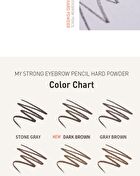 Mqny My Strong Eyebrow Pencil - 6 Colors - #103 Natural Brown