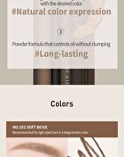 Mqny My Strong Eyebrow Pencil - 6 Colors - #103 Natural Brown