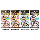 Bcl Browlash EX Water Strong W Eyebrow Gel Pencil & Powder - Natural Brown