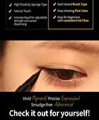 Waterproof Pen Eyeliner - 3 Colors - Deep Black