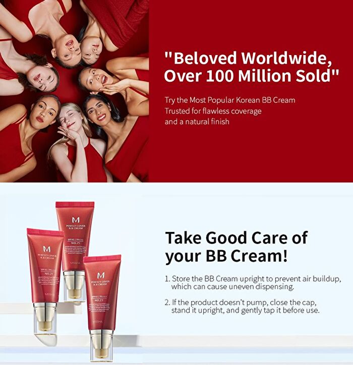 M Perfect Cover BB Cream - 7 Colors - #21 Light Beige