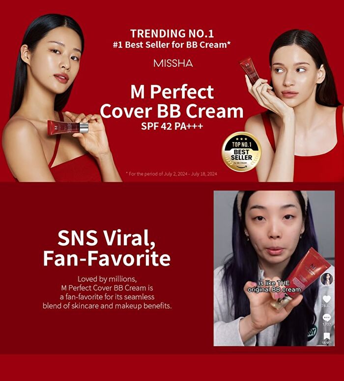 M Perfect Cover BB Cream Mini - 5 Colors - #13 Bright Beige