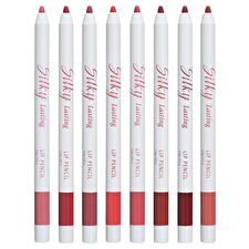 Missha Silky Lasting Lip Pencil - 8 Colors - Angel Cheeks
