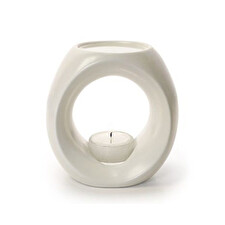 Primavera Ceramic Aromalampa Creamy White
