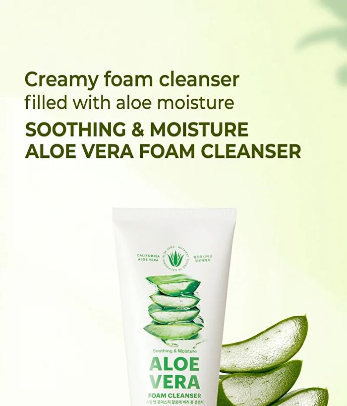 Soothing & Moisture Aloe Vera Foam Cleanser - 150ml