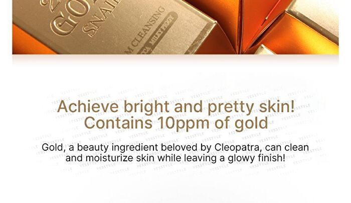 Milky Piggy 24K Gold Snail Foam Cleansing - 180ml