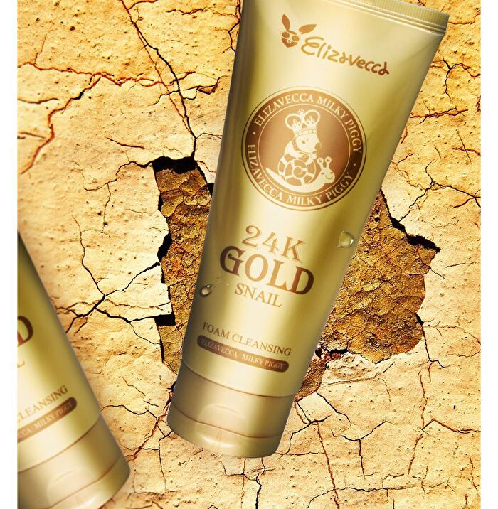 Milky Piggy 24K Gold Snail Foam Cleansing - 180ml