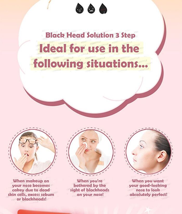 Black Head Solution 3 Step Kit - 1 pc