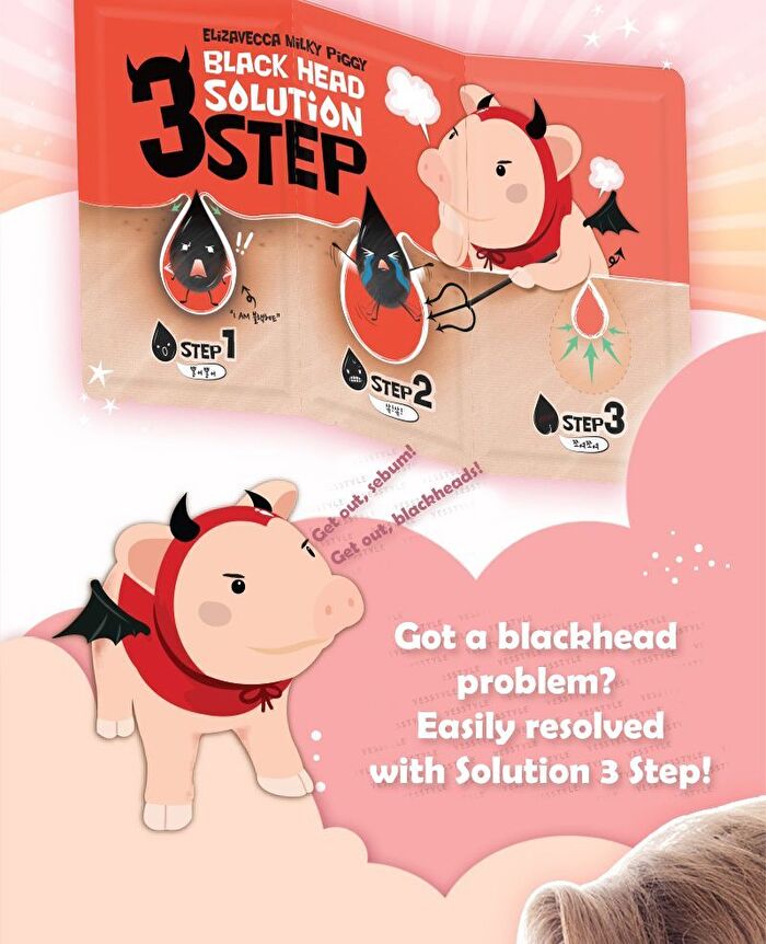Black Head Solution 3 Step Kit - 1 pc