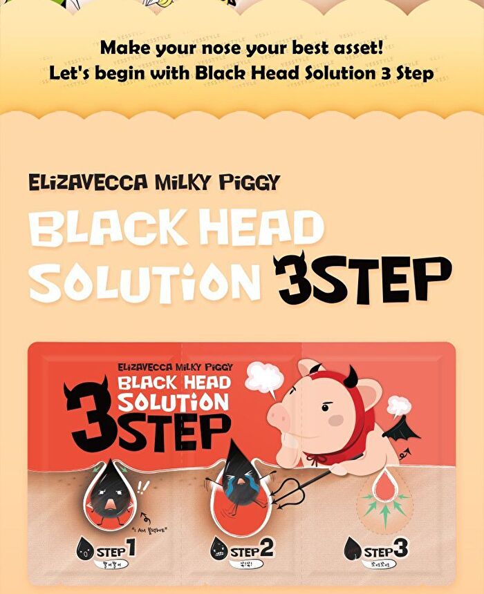 Black Head Solution 3 Step Kit - 1 pc