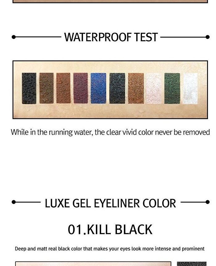 Luxe Gel Eyeliner - #10 White Pearl