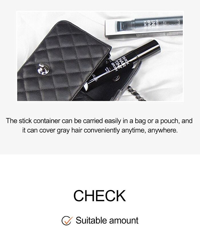 Quick Hair Tint Brush - Natural Brown