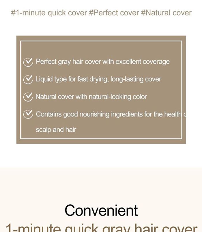 Quick Hair Tint Brush - Natural Brown