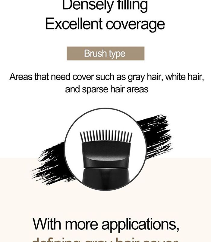 Quick Hair Tint Brush - Natural Brown