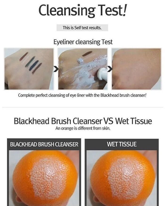 Style Black Head Brush Cleanser - 20ml