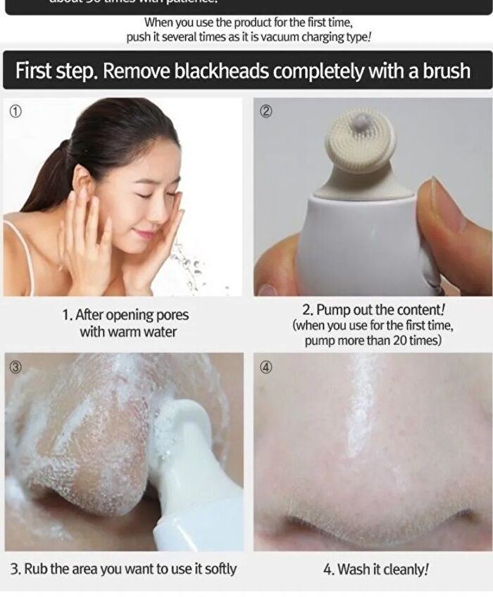 Style Black Head Brush Cleanser - 20ml