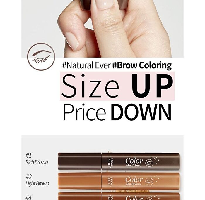 Color My Brows - 3 Colors - #02 Light Brown