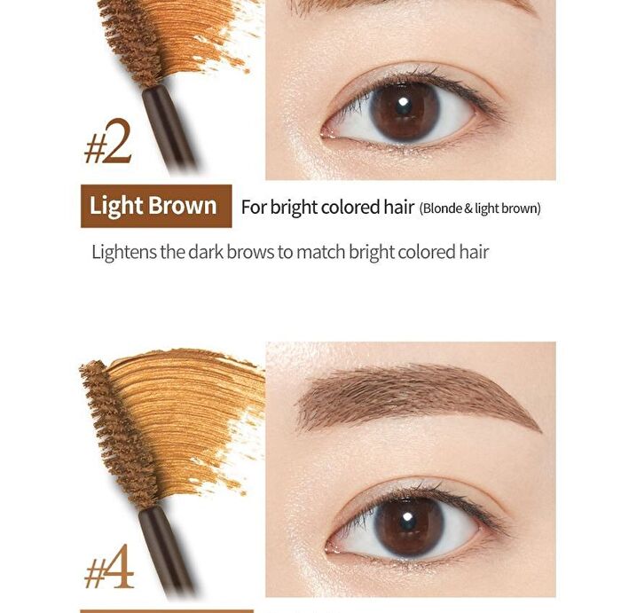 Color My Brows - 3 Colors - #02 Light Brown