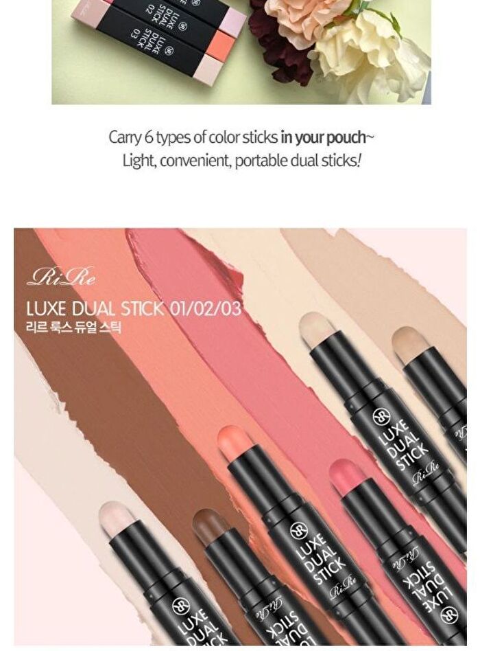 Luxe Dual Stick - #2 (Shadow+Blusher)