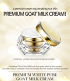 Premium White Pure Goat Milk Cream - 50ml