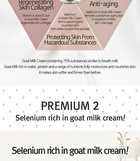 Premium White Pure Goat Milk Cream - 50ml