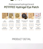 Petitfee Gold & Snail Hydrogel Eye Patch 60pcs - 60pcs (30pairs)