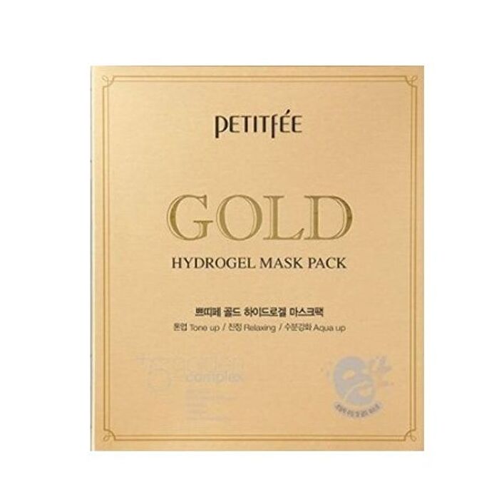 Petitfee Gold Hydrogel Mask Pack 5pcs - 32g x 5pcs