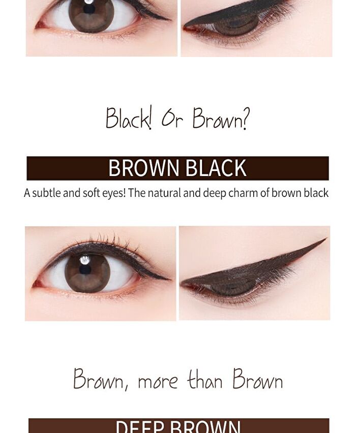 Waterproof Pen Eyeliner - 3 Colors - Deep Brown